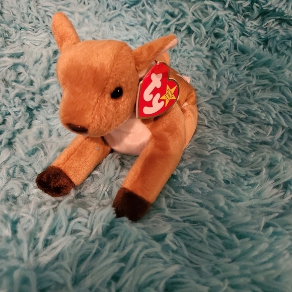 Ty Other - WHISPER The Deer Ty Beanie Baby  ****retired****